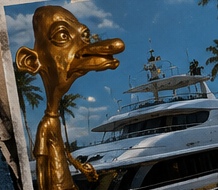 Neegy yacht sighting